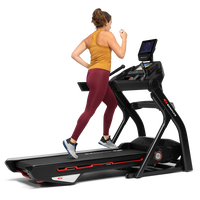 A woman jogging on a Treadmill 25.--thumbnail
