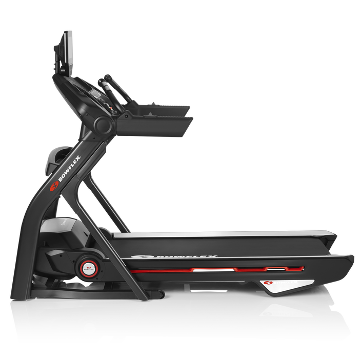 Treadmill 25 in folded position.
